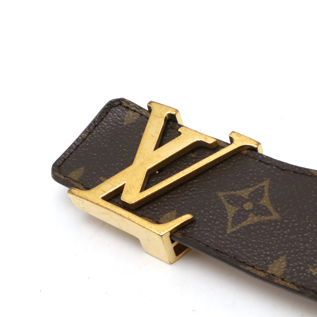 Louis Vuitton Monogram Initial LV Belt M9781W