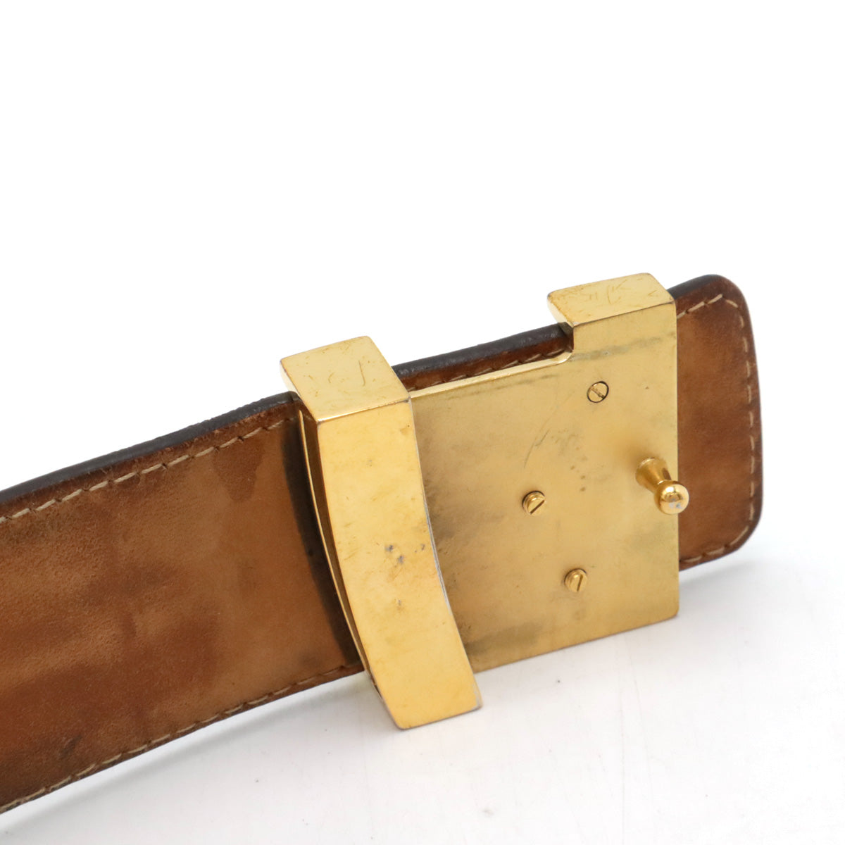 Louis Vuitton Monogram Initial LV Belt M9781W