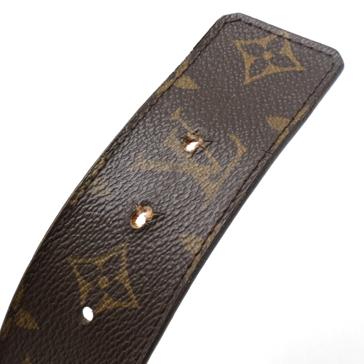 Louis Vuitton Monogram Initial LV Belt M9781W