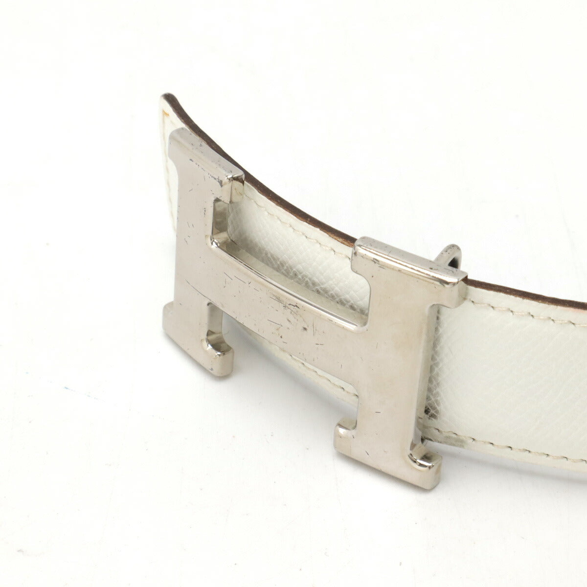 Hermes Constance H Belt Reversible Leather