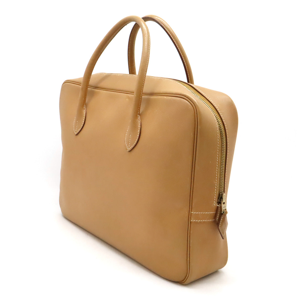 Hermes Eiffel Leather Business Briefcase