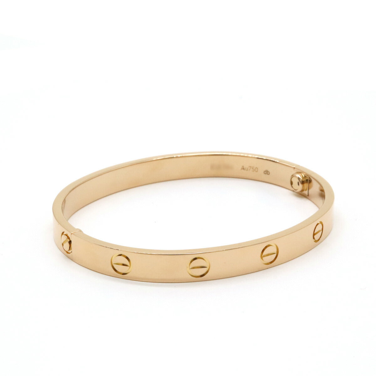 Cartier LOVE Bracelet Bangle Pink Gold