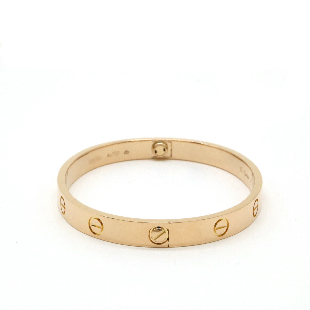 Cartier LOVE Bracelet Bangle Pink Gold