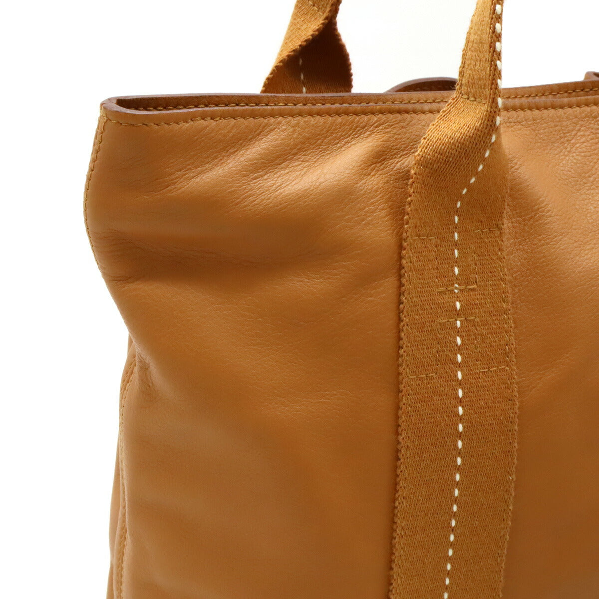 Hermes Leather Caravan Vertical MM Tote Bag