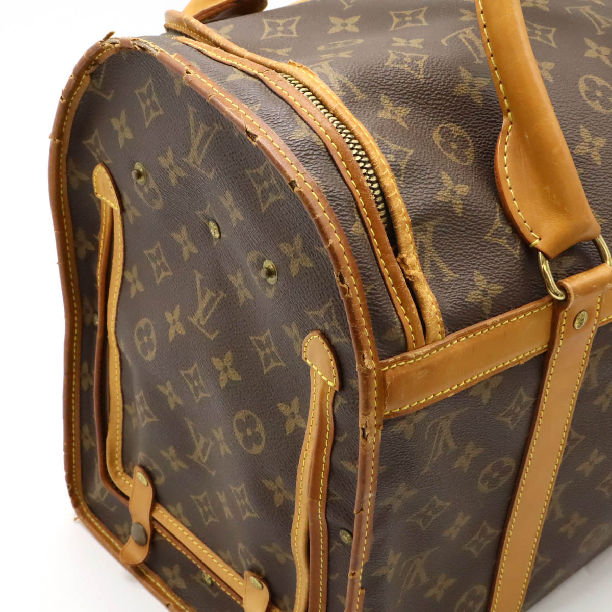 Louis Vuitton Monogram Pet Carrier Bag M42024