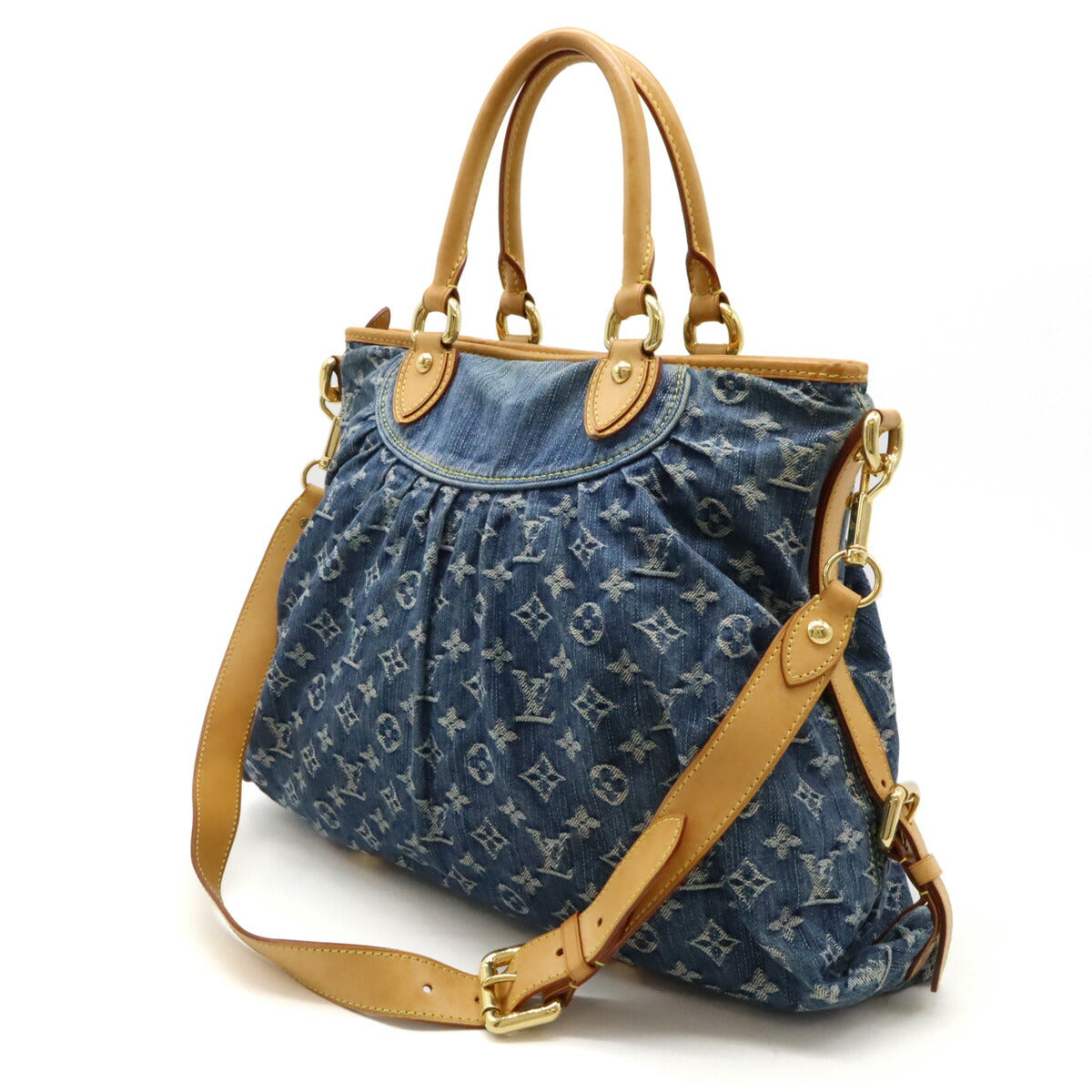 Louis Vuitton Monogram Denim Neo Cabby GM Tote Bag