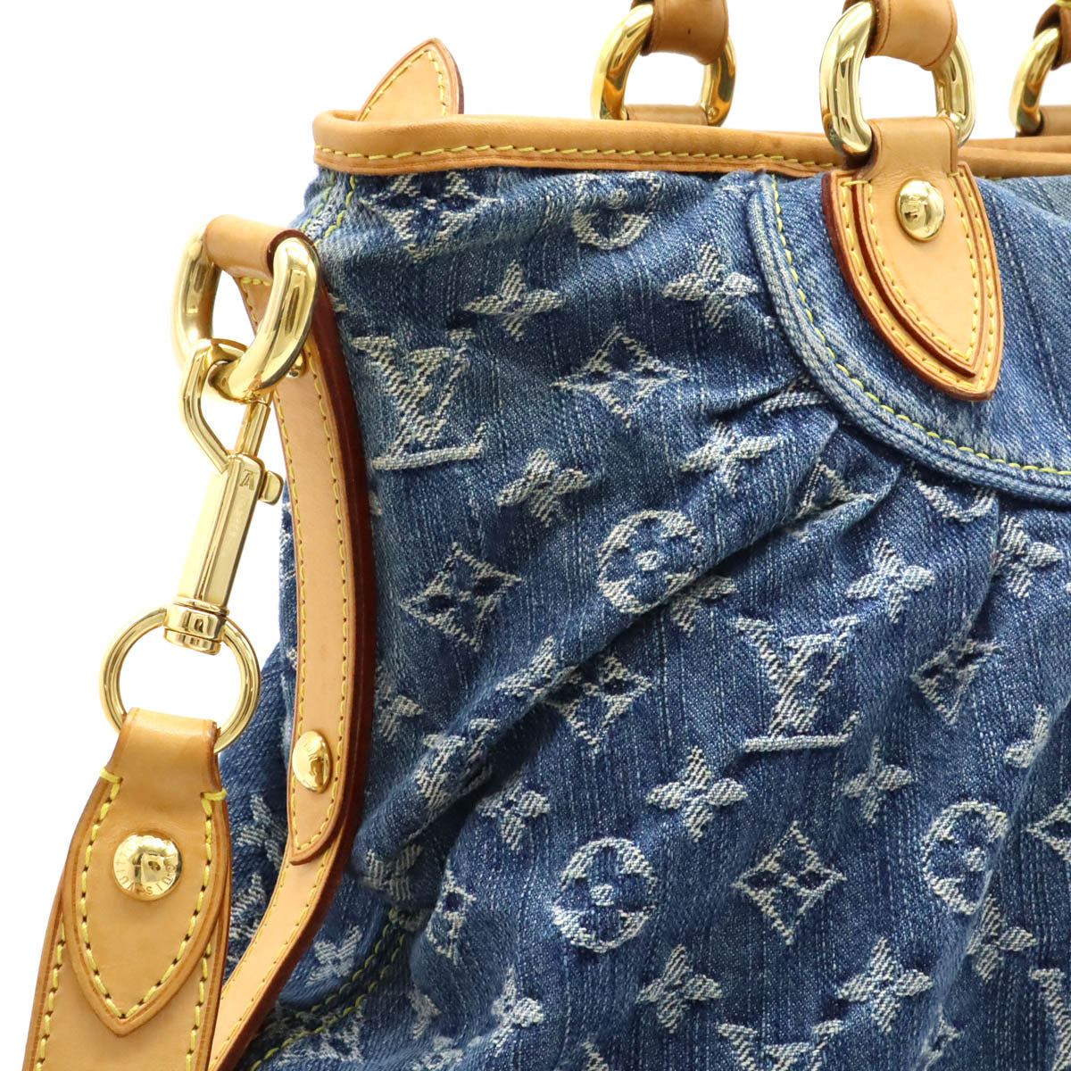 Louis Vuitton Monogram Denim Neo Cabby GM Tote Bag