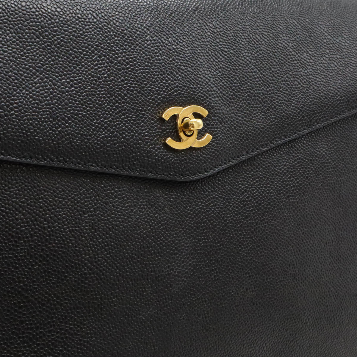 Chanel Caviar Leather Business Bag Briefcase