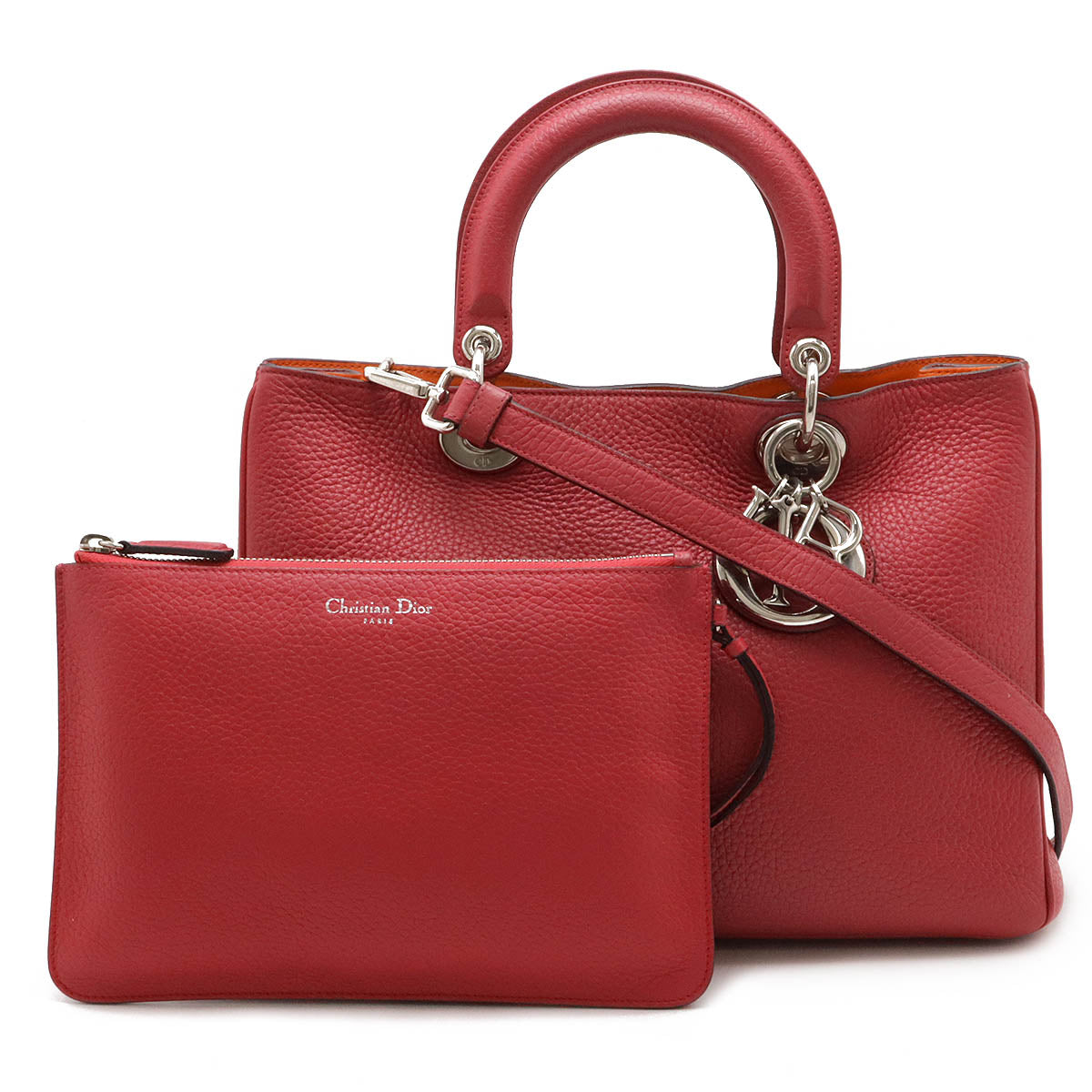 Dior Leather Diorissimo 2WAY Handbag