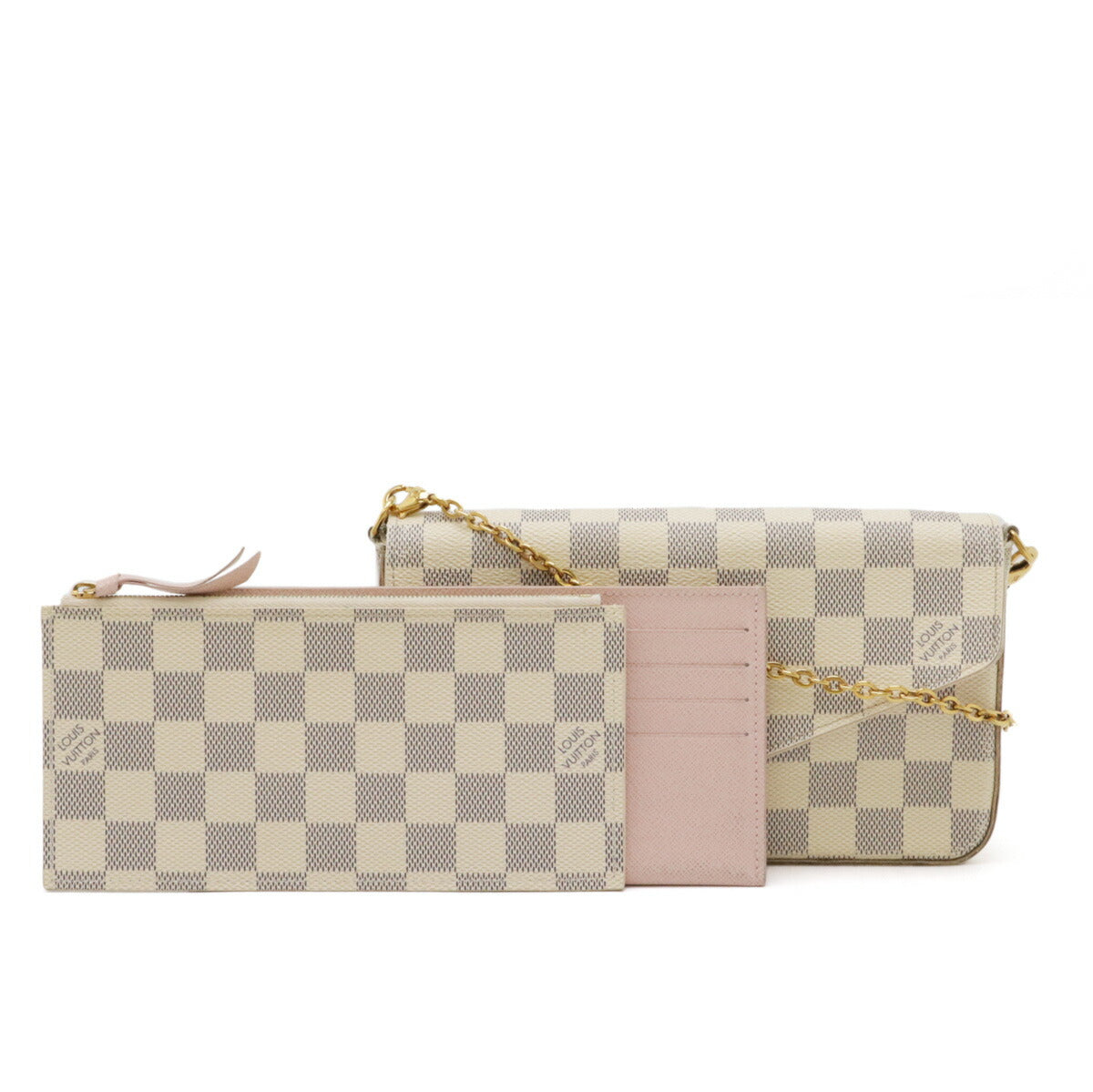 Louis Vuitton Damier Azur Pochette Felicie Bag