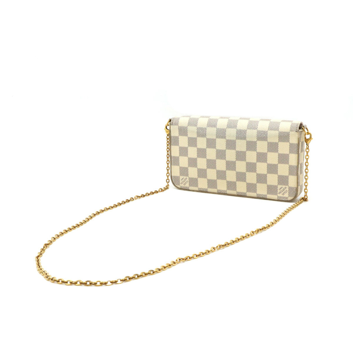 Louis Vuitton Damier Azur Pochette Felicie Bag