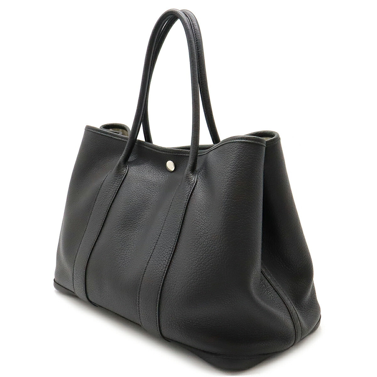 Hermes Garden Party PM 36 Tote Bag Black