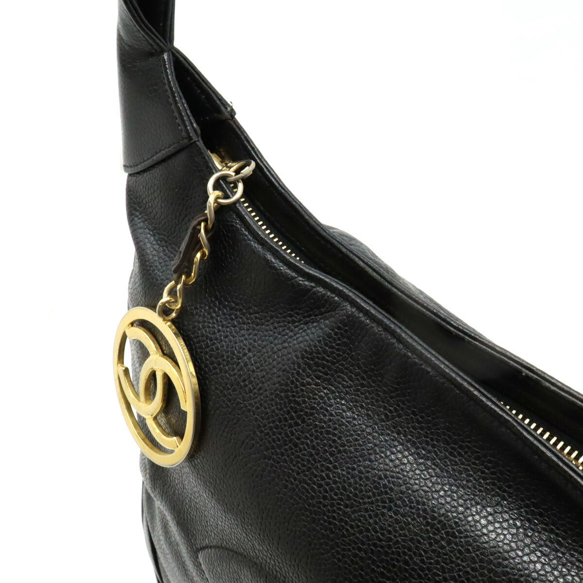 Chanel Caviar Leather Shoulder Bag