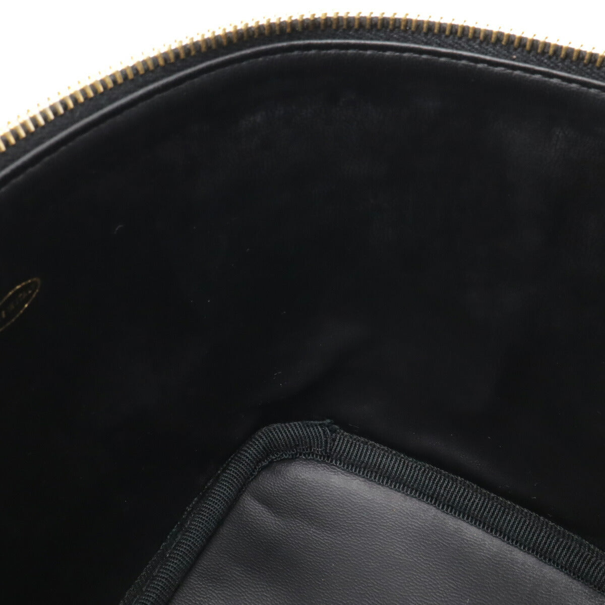 Chanel Lambskin Vanity Handbag Black