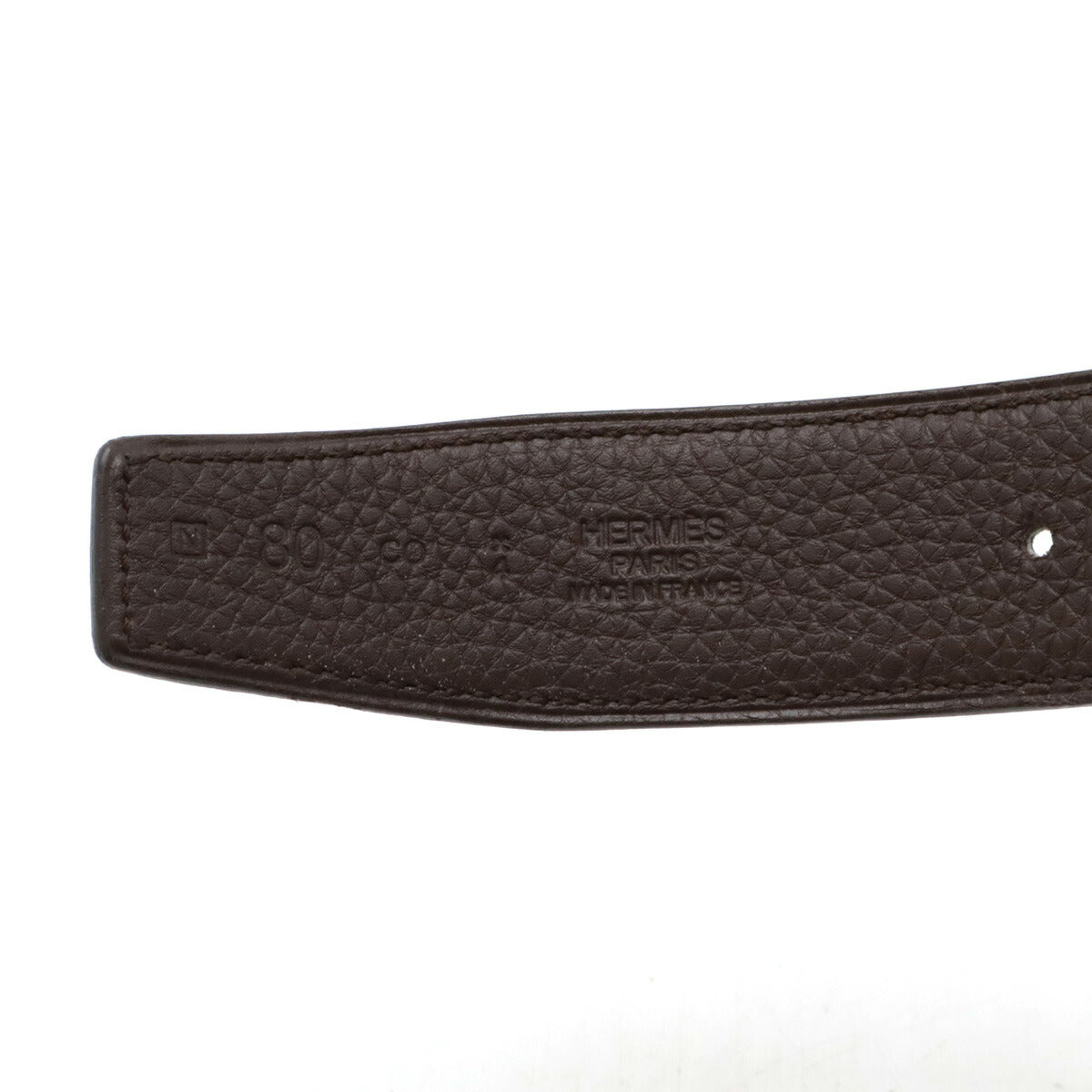 Hermes Constance H Belt Reversible Leather