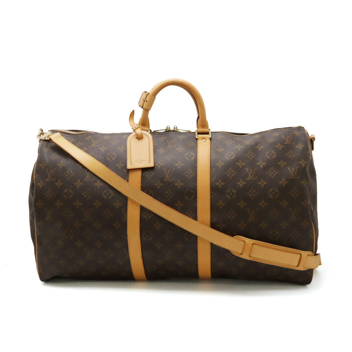 Louis Vuitton Monogram Keepall Bandouliere 55 Bag