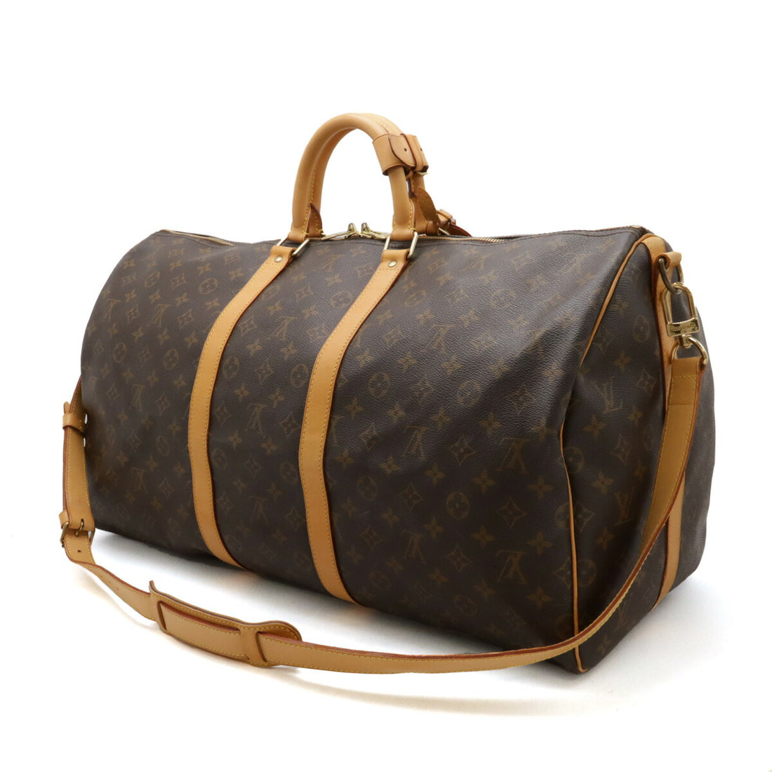 Louis Vuitton Monogram Keepall Bandouliere 55 Bag