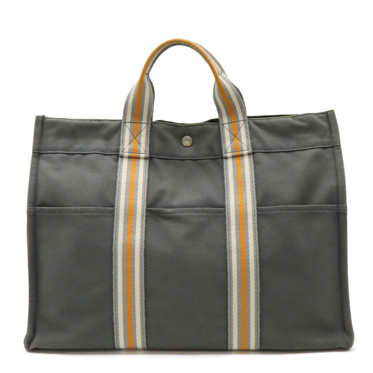 Hermes Canvas Tote Bag