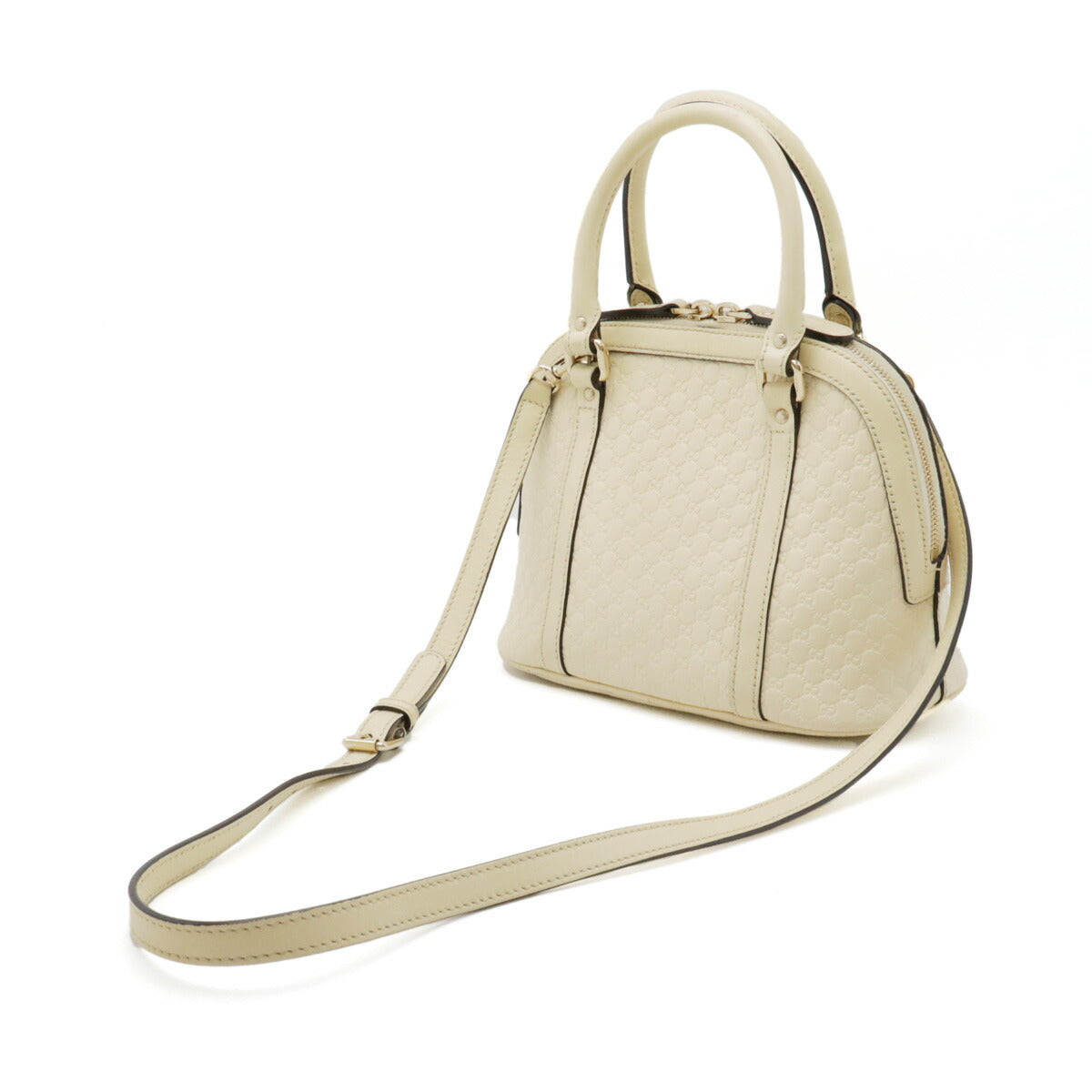 Gucci Leather Microguccissima Handbag 2WAY