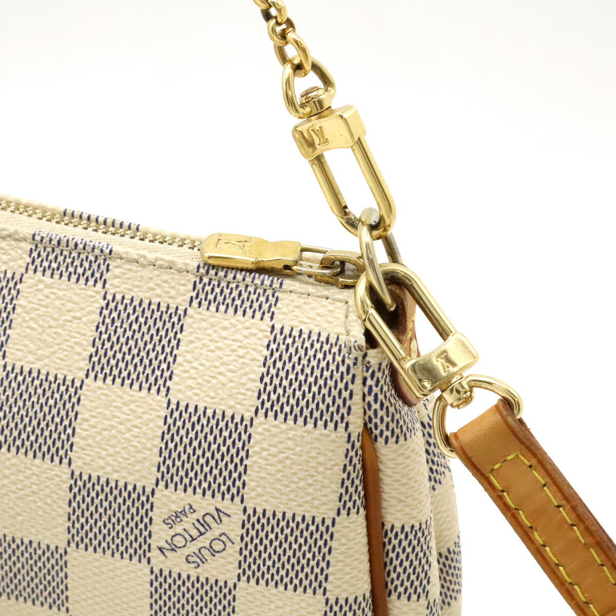 Louis Vuitton Damier Azur Eva Chain Bag N55214