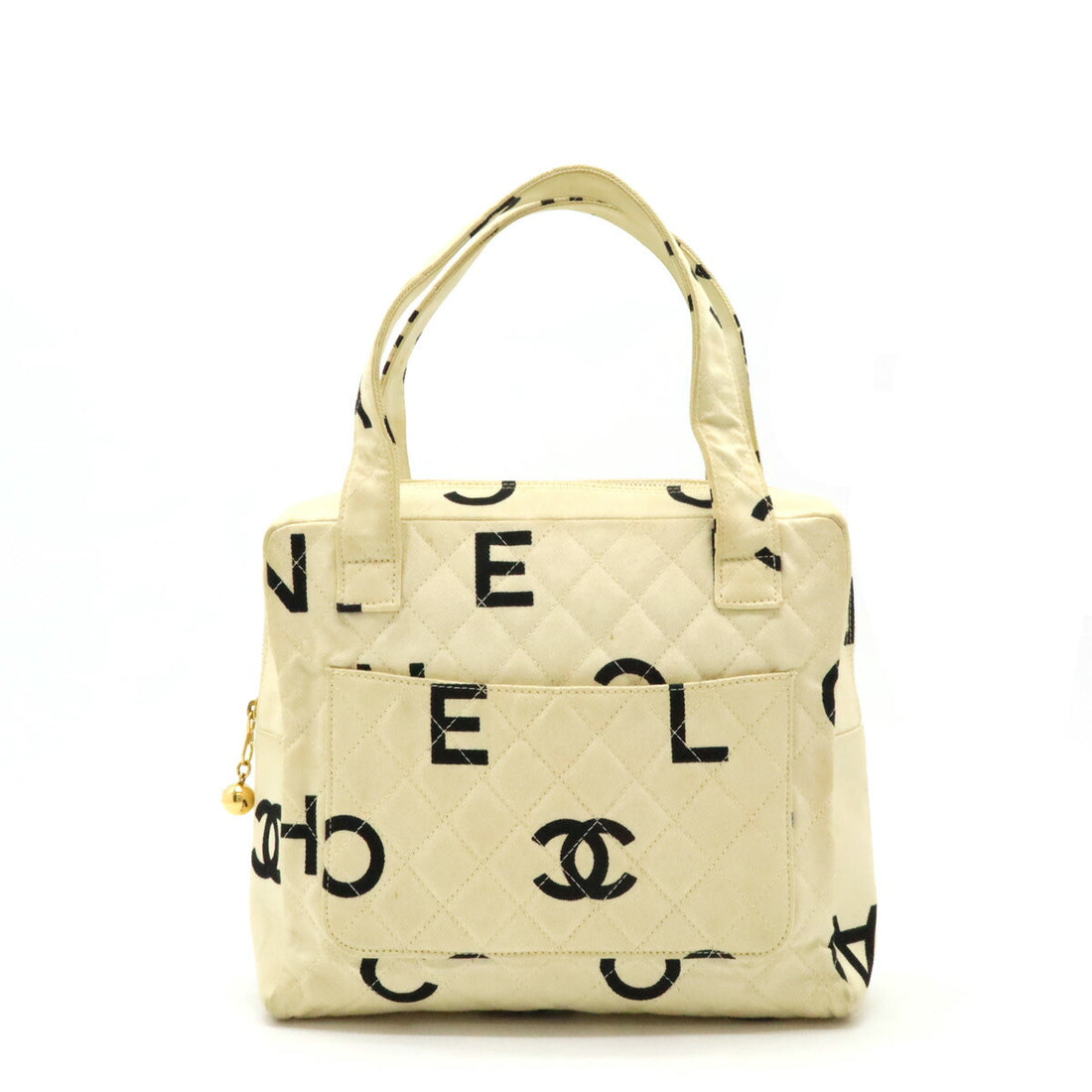 Chanel Canvas Logo Handbag