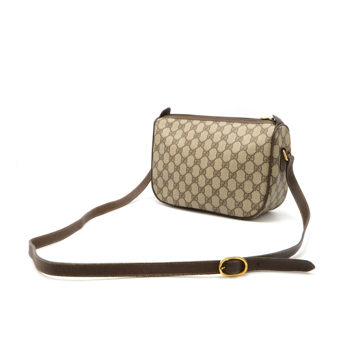 Gucci GG Plus PVC Leather Shoulder Bag