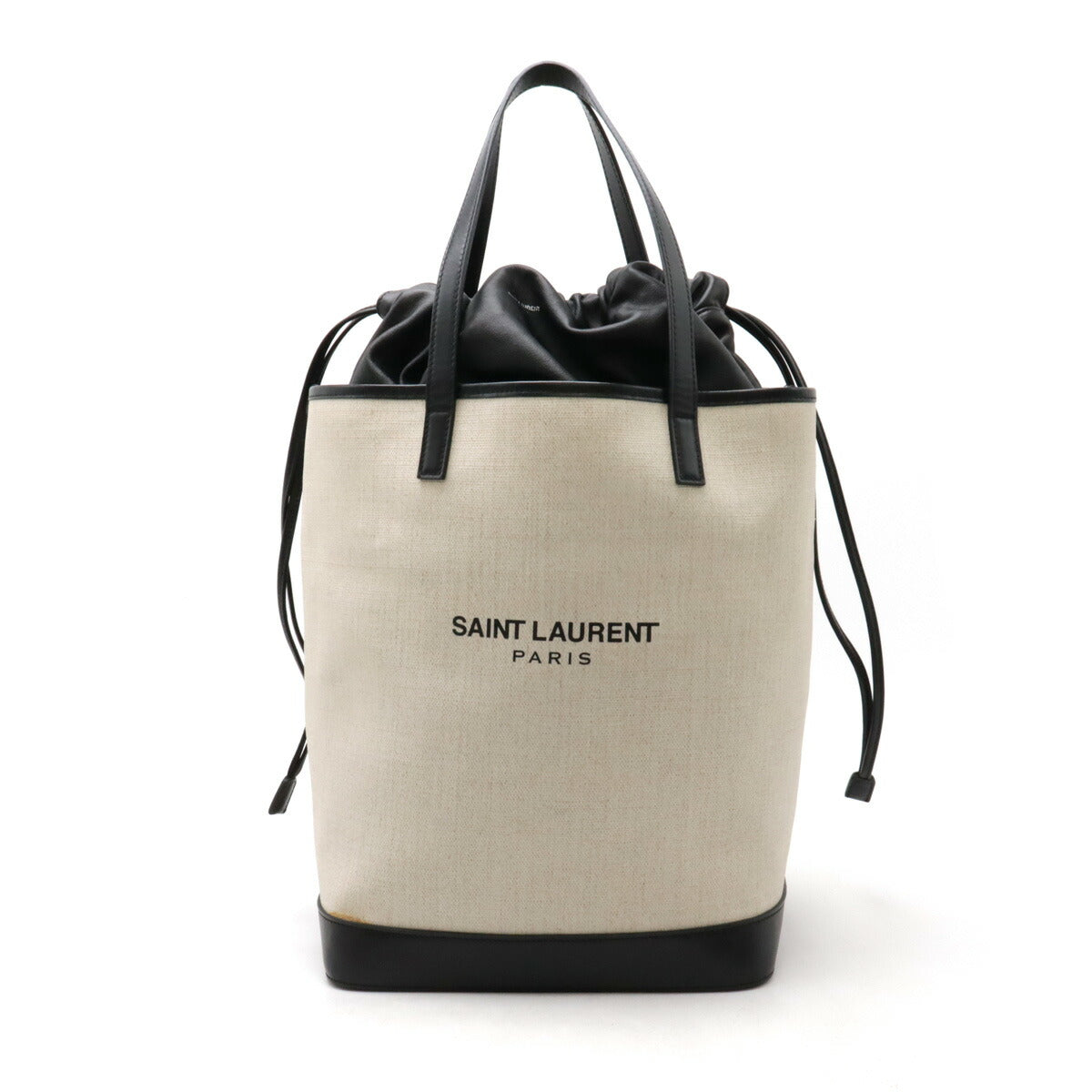 Yves Saint Laurent Leather Teddy Tote Bag