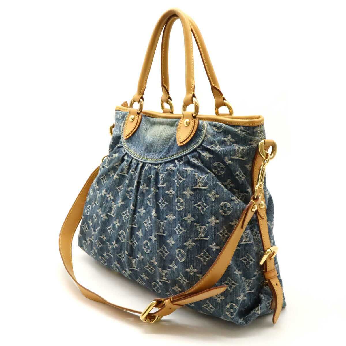 Louis Vuitton Monogram Denim Neo Cabby GM Tote Bag