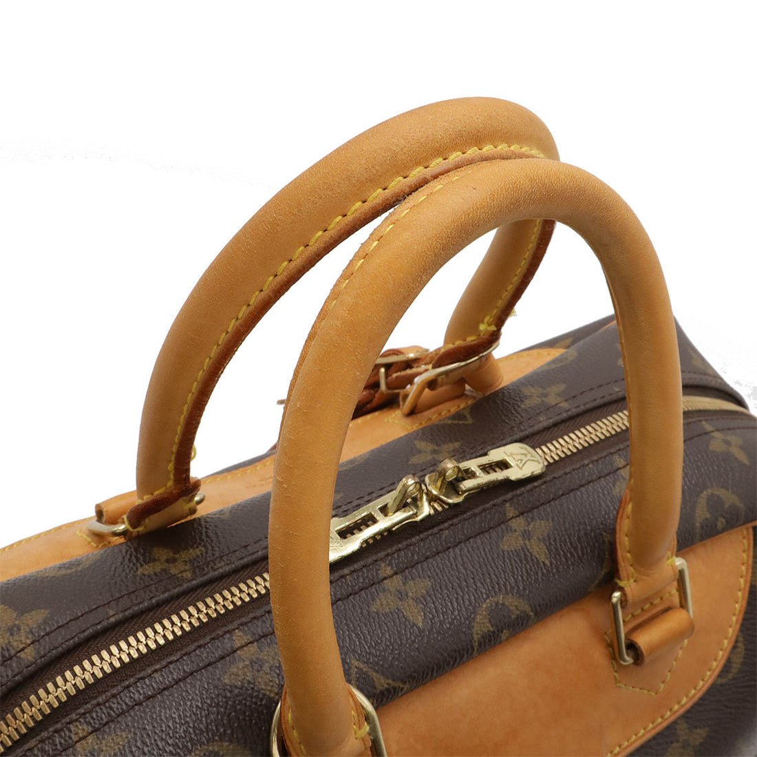 Louis Vuitton Monogram Bowling Vanity Handbag M47270