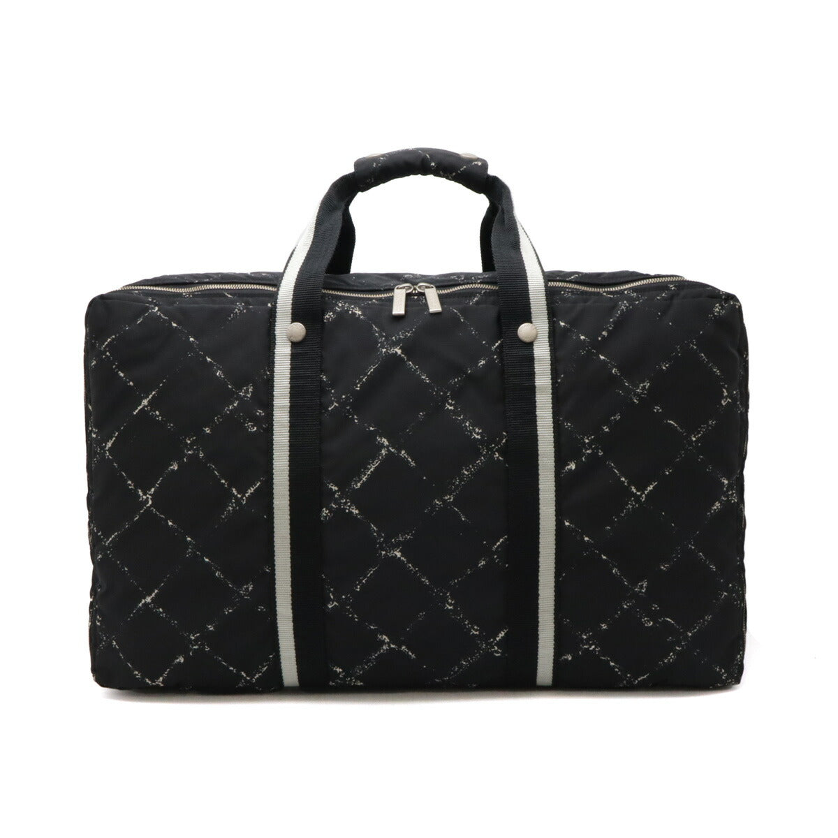 Chanel Nylon Travel Line Boston Bag