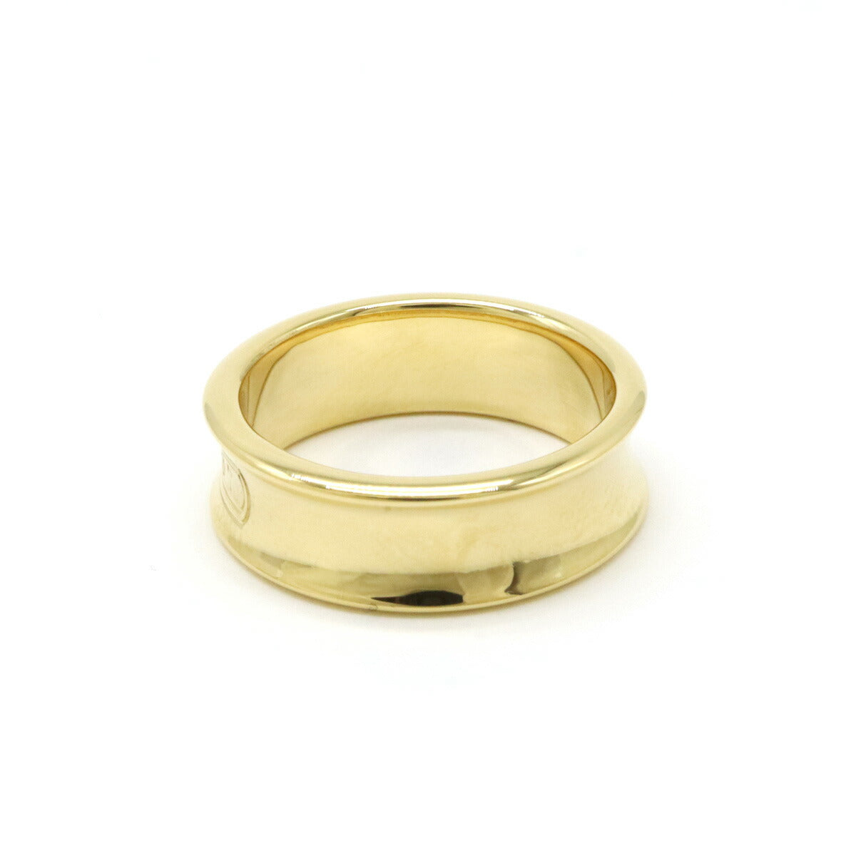 Tiffany & Co 1837 Narrow Ring K18YG Yellow Gold