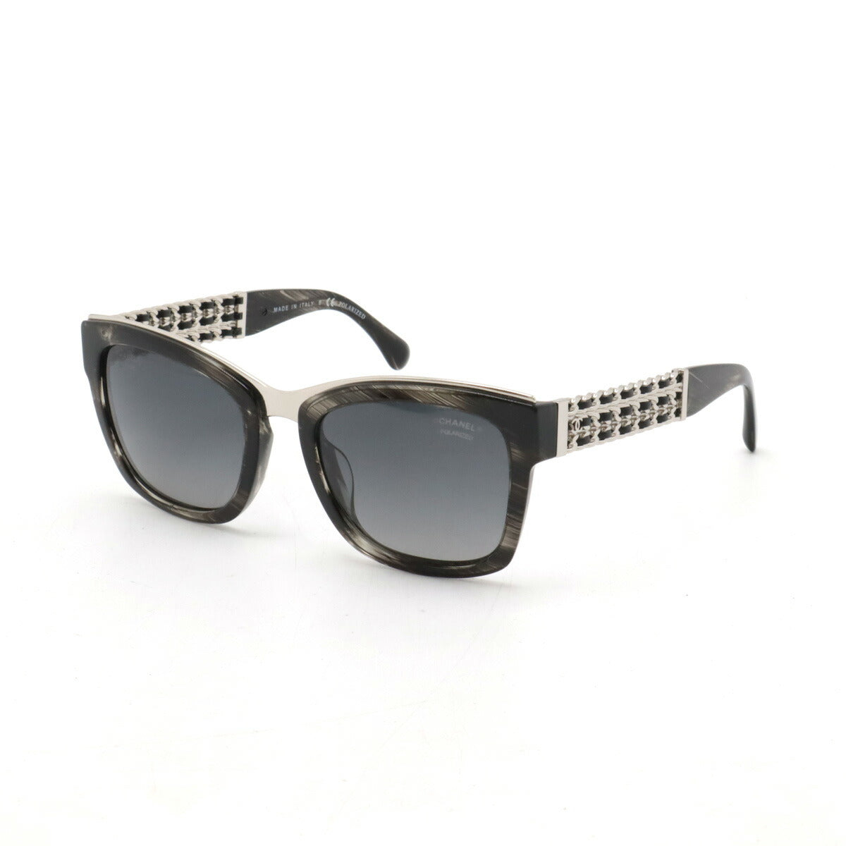 Chanel Sunglasses Square Shape Chain Motif