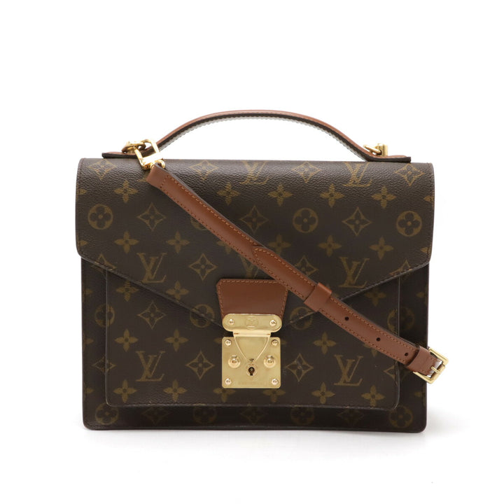 Louis Vuitton Monogram Monceau 28 Handbag M51185