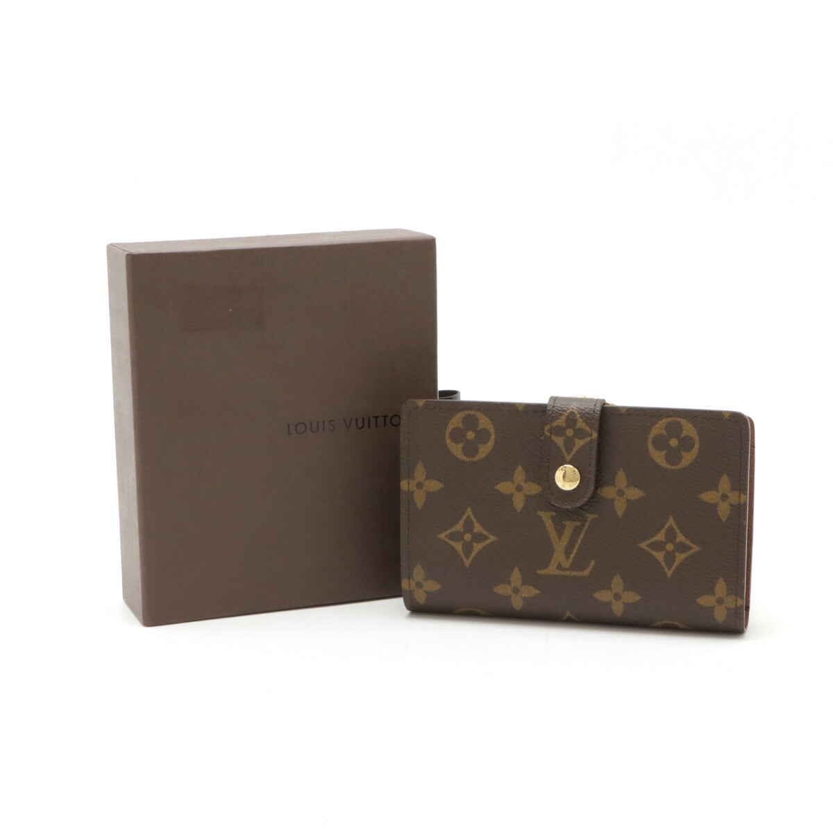 Louis Vuitton Monogram Viennois Wallet M61663