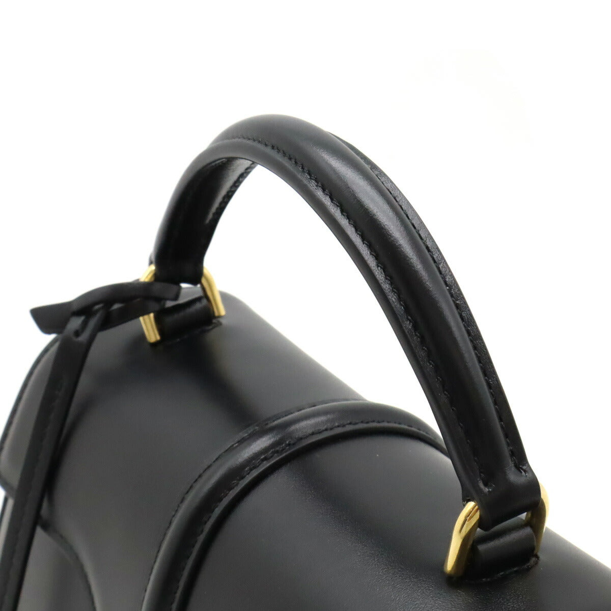 Celine Mini 16 Calfskin Handbag Black