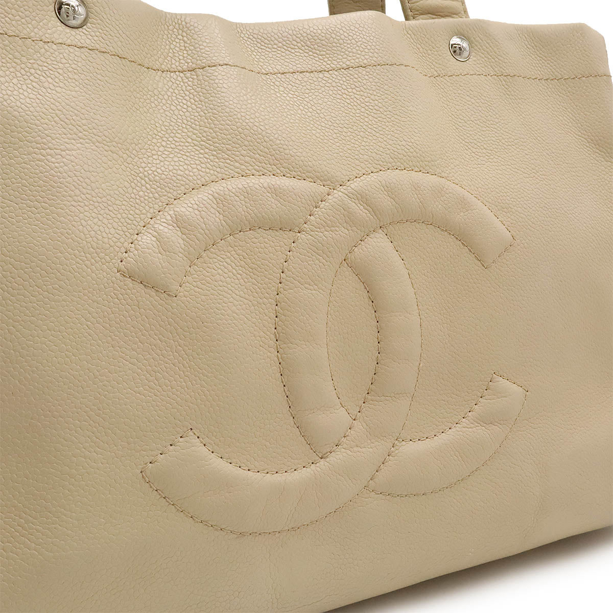 Chanel Caviar Skin Tote Bag