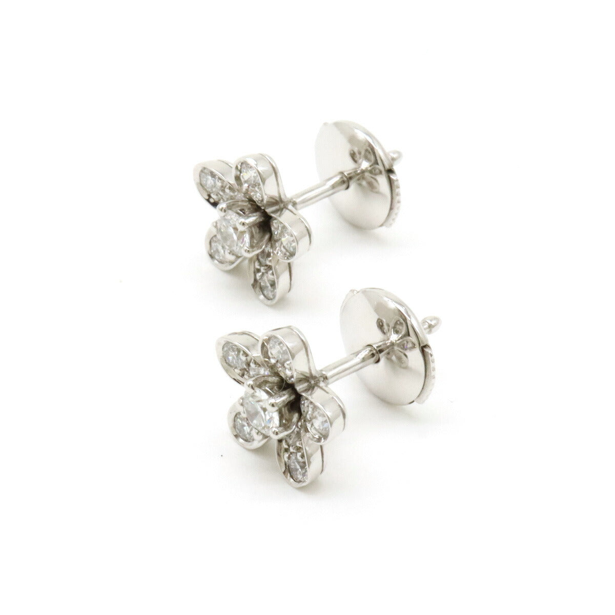 Van Cleef & Arpels Socrates Earrings K18WG Diamond