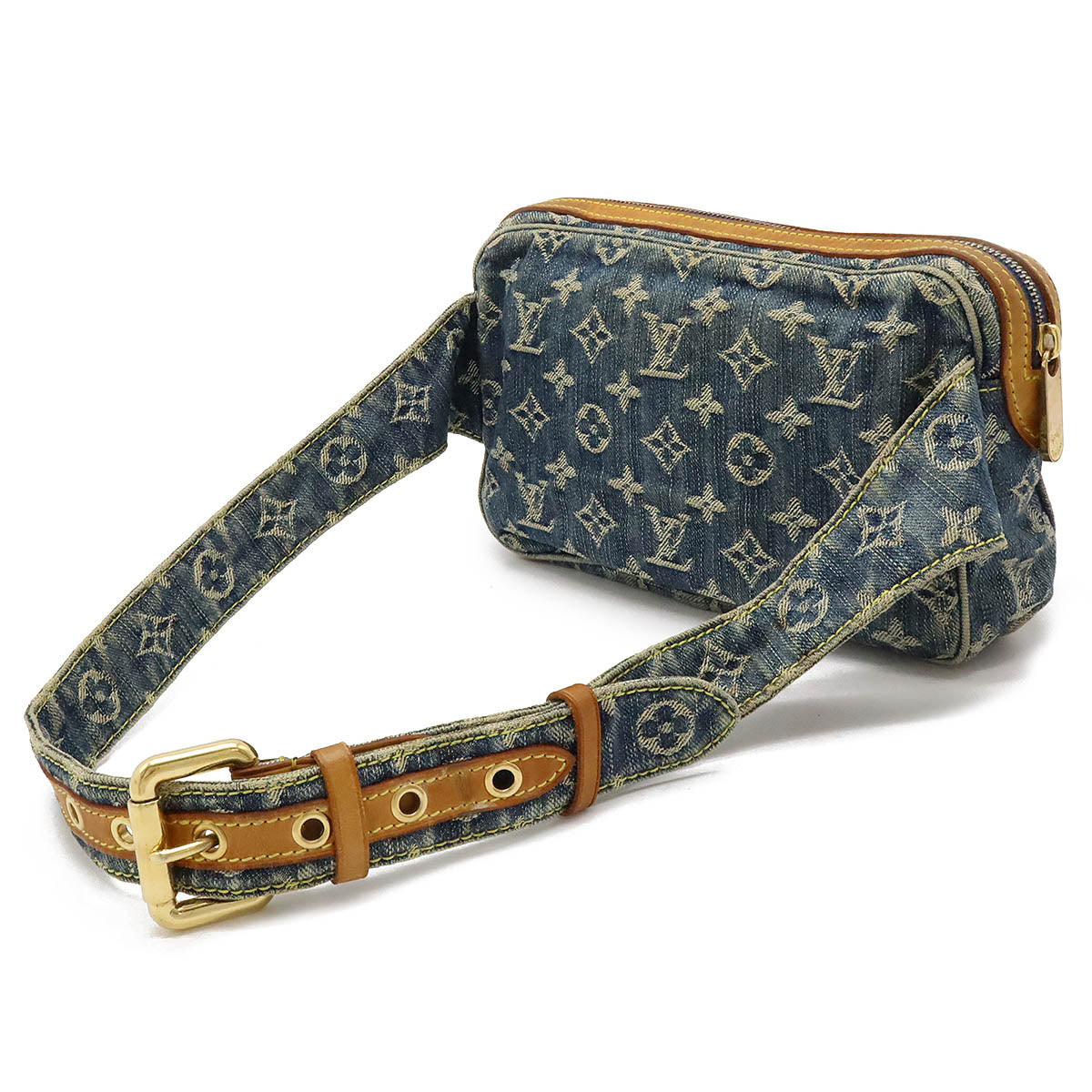 Louis Vuitton Monogram Denim Bum Bag M95347