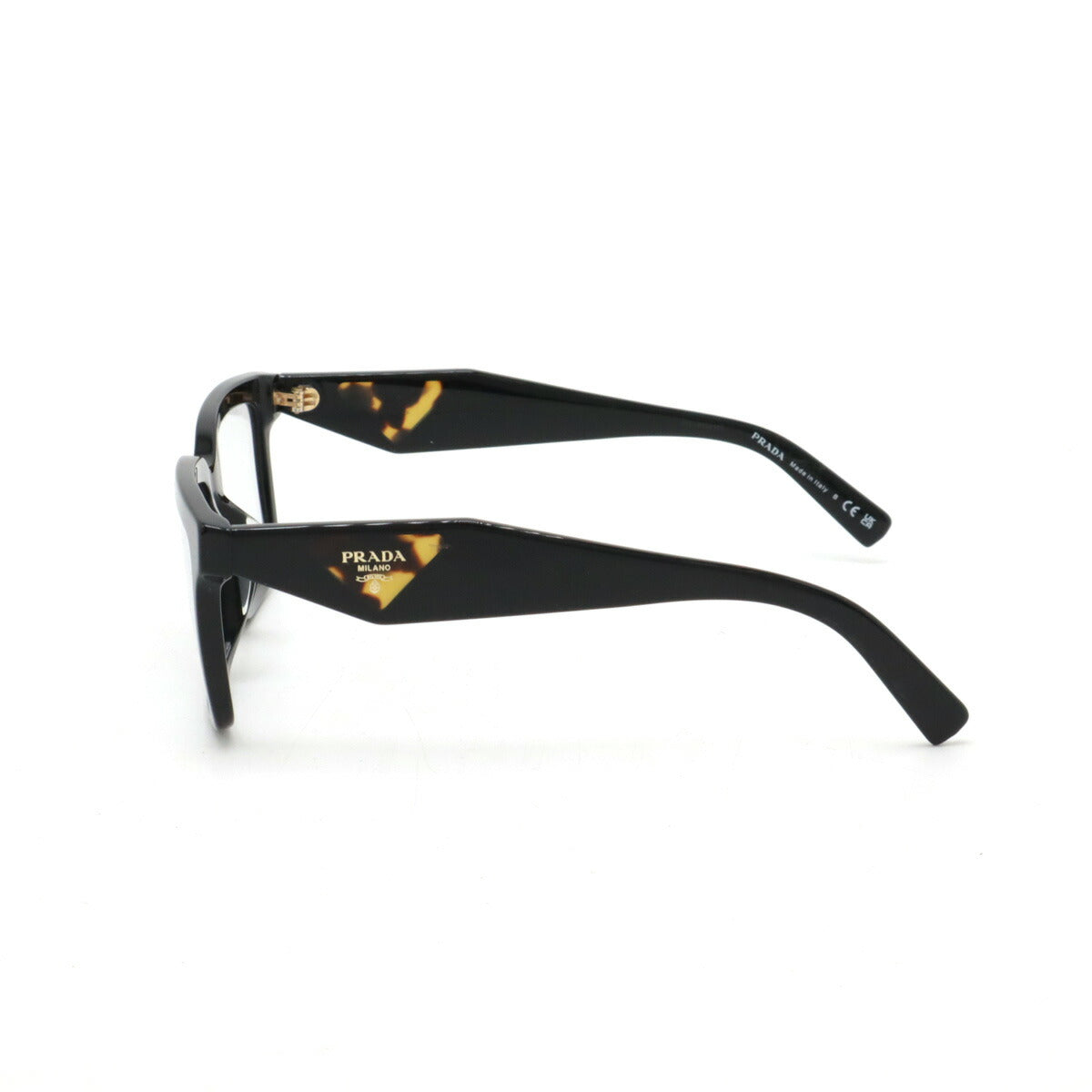 Prada Eyeglasses VPR 10 Y Black Frame