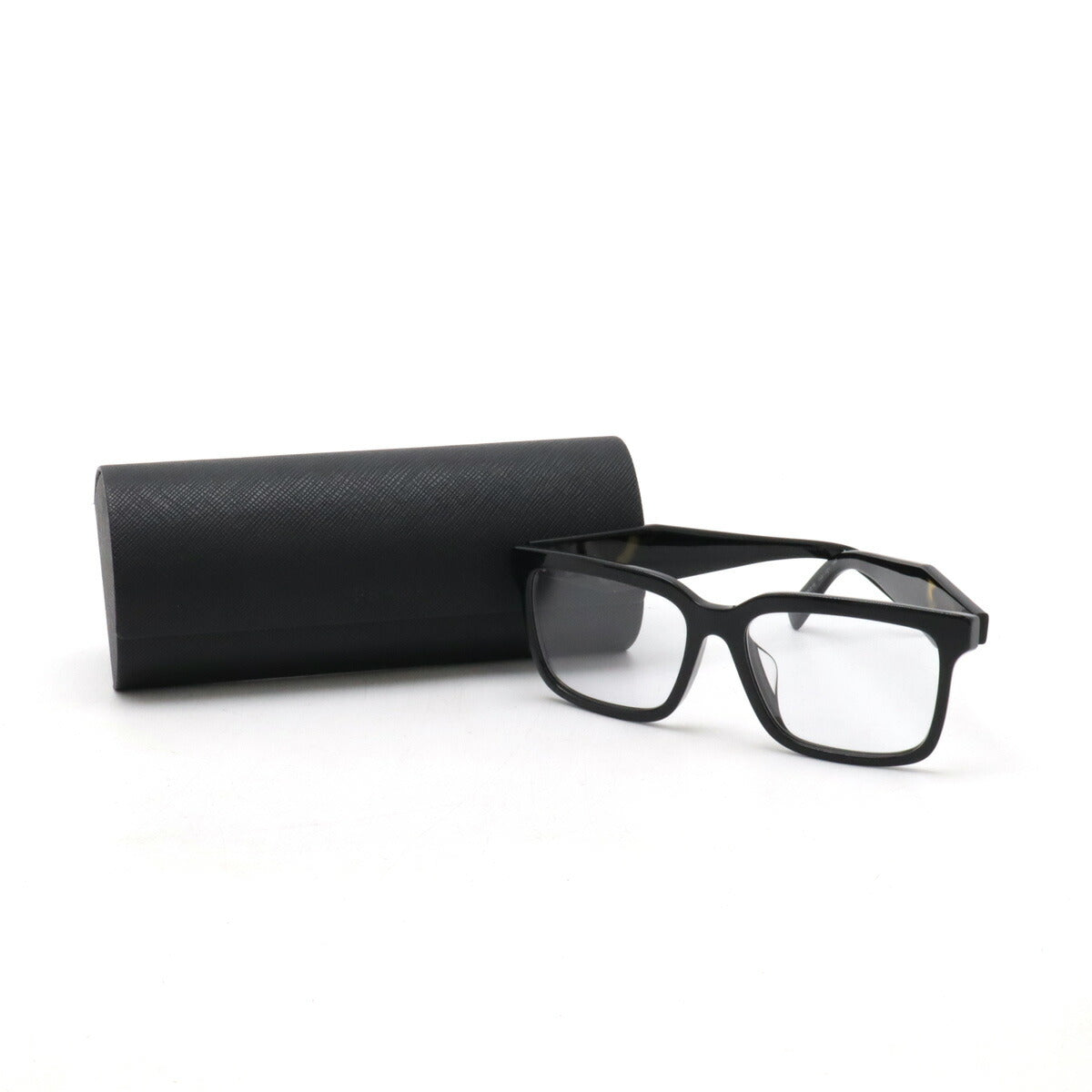 Prada Eyeglasses VPR 10 Y Black Frame