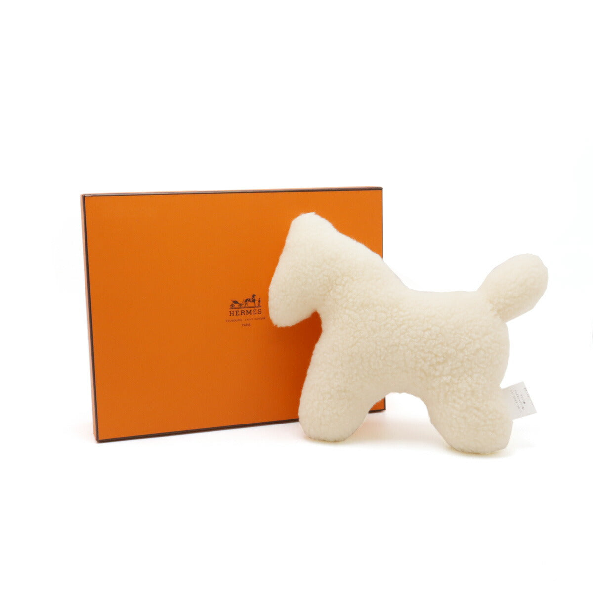 Hermes Wool Cheval Plush Toy