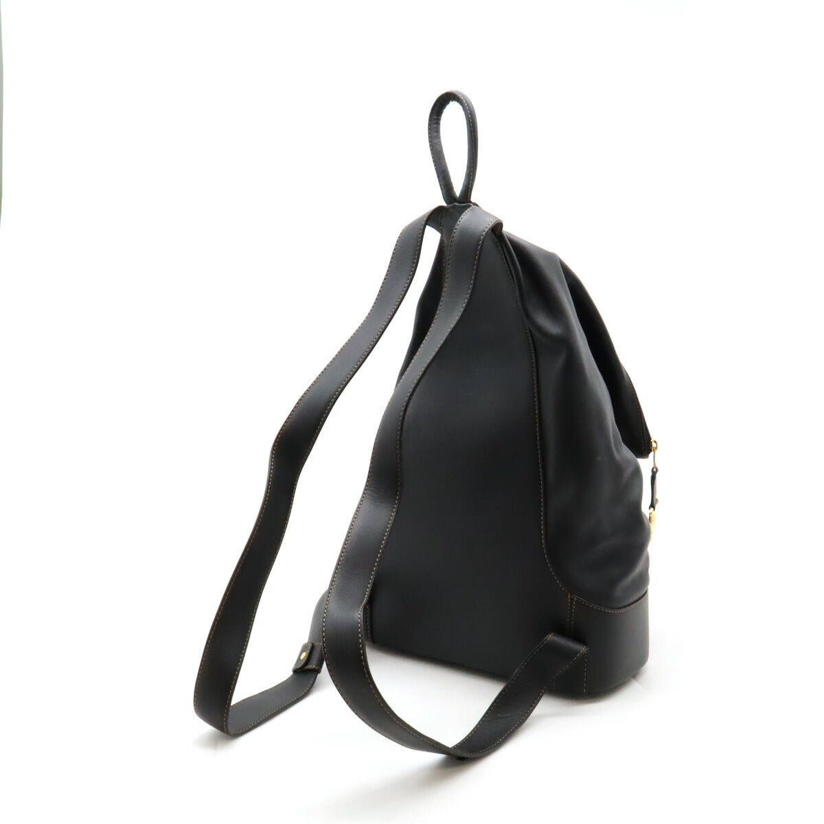 Loewe Anton Leather Backpack Navy