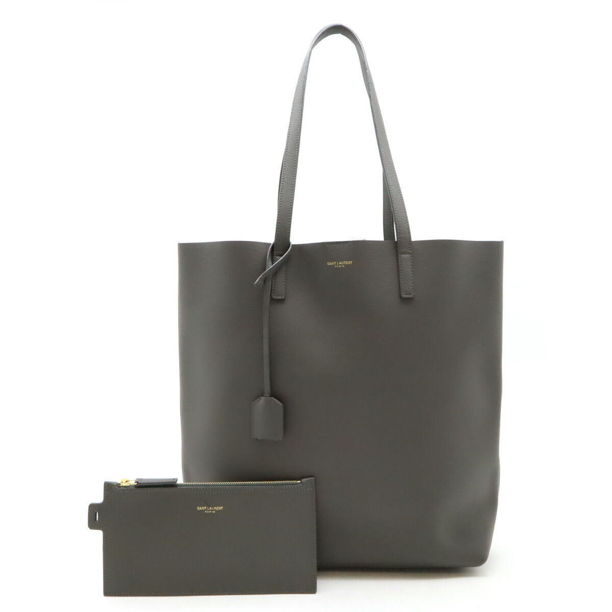 Yves Saint Laurent Leather North South Tote Bag