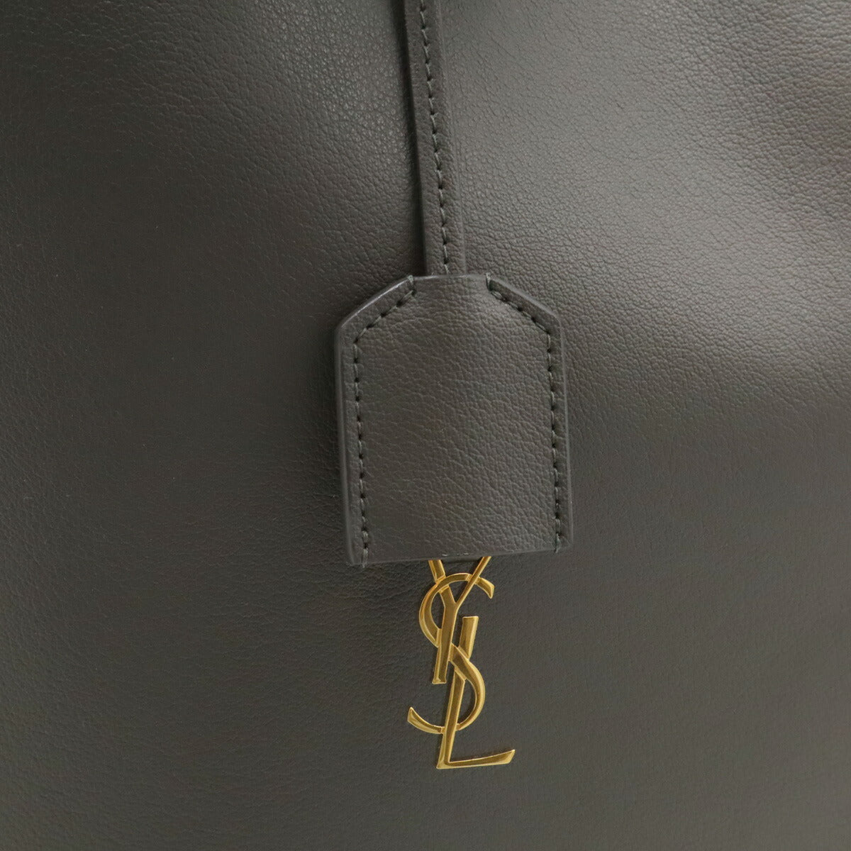 Yves Saint Laurent Leather North South Tote Bag