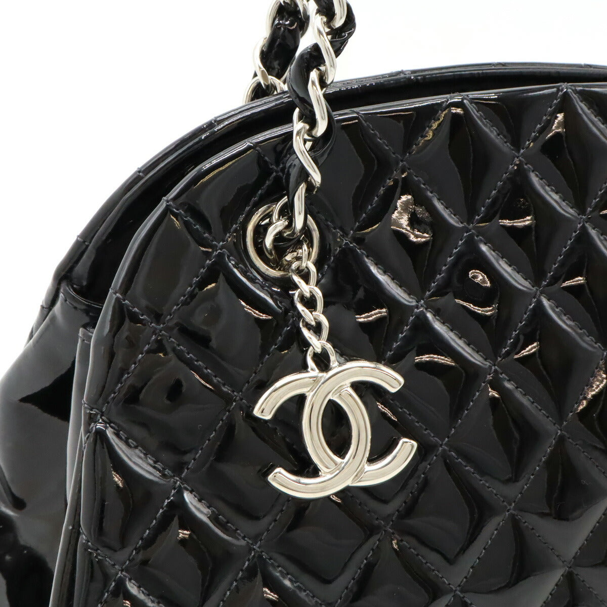 Chanel Mademoiselle Bowling Bag Black