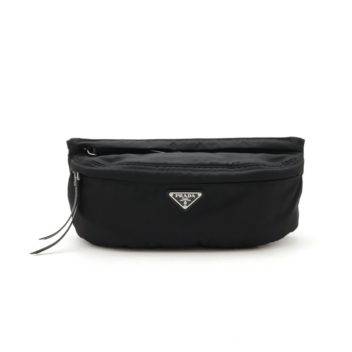 Prada Nylon Waist Bag Black 1BL011