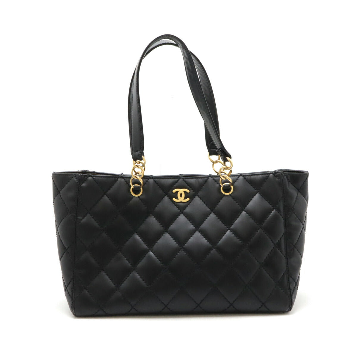 Chanel Leather Wild Stitch Tote Bag