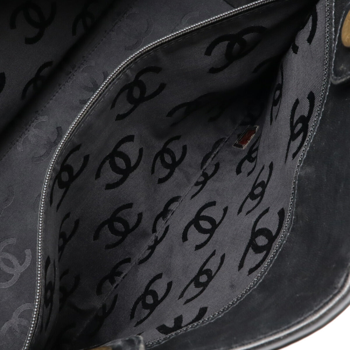 Chanel Leather Wild Stitch Tote Bag