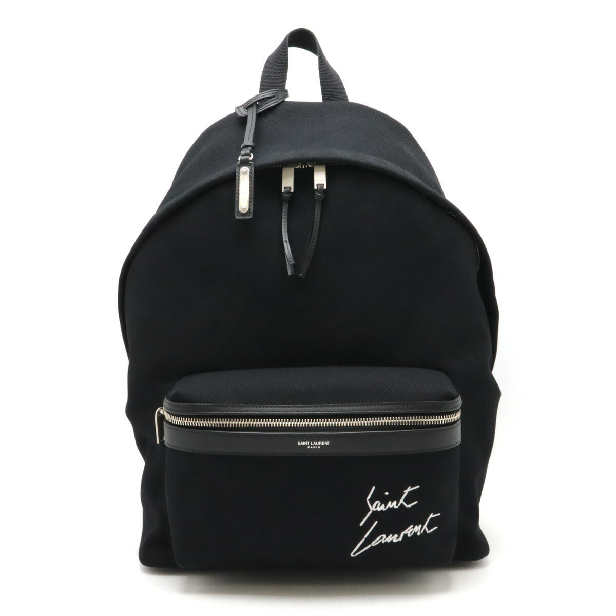 Yves Saint Laurent Canvas Leather City Backpack