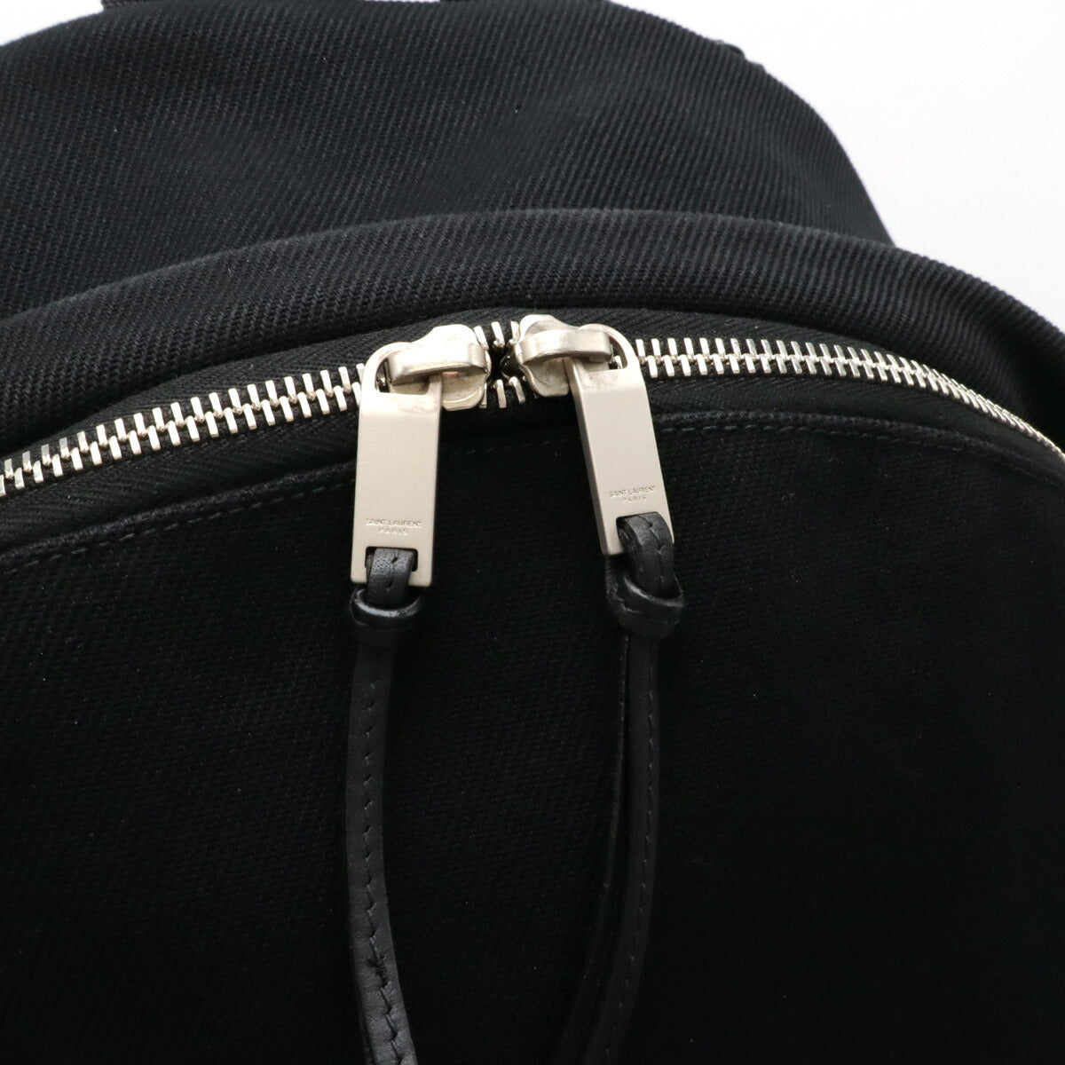 Yves Saint Laurent Canvas Leather City Backpack